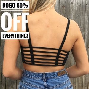 Brandy Melville Cage Back Bralette